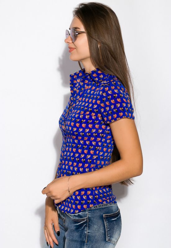Блуза жіноча 118P159 (синій)