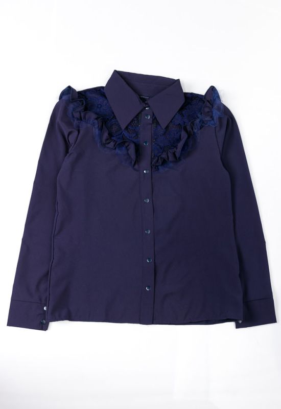Блуза женская 120P380 junior (темно-синий)