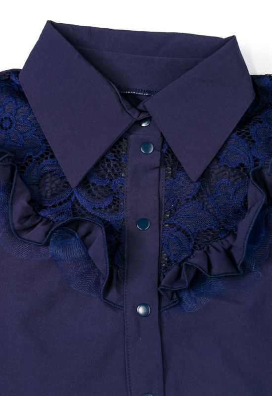Блуза жіноча 120P380 junior (темно-синій)