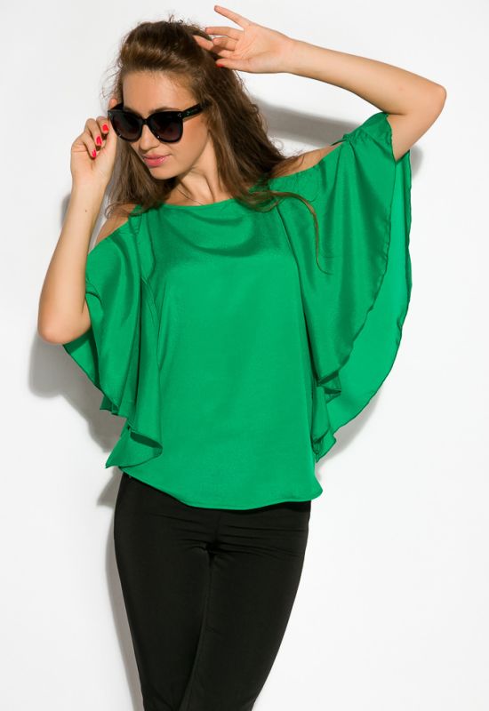 Блуза женская 121P013 (зеленый)