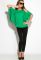 Блуза женская 121P013 (зеленый)