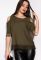 Блуза женская 147P001 (хаки)