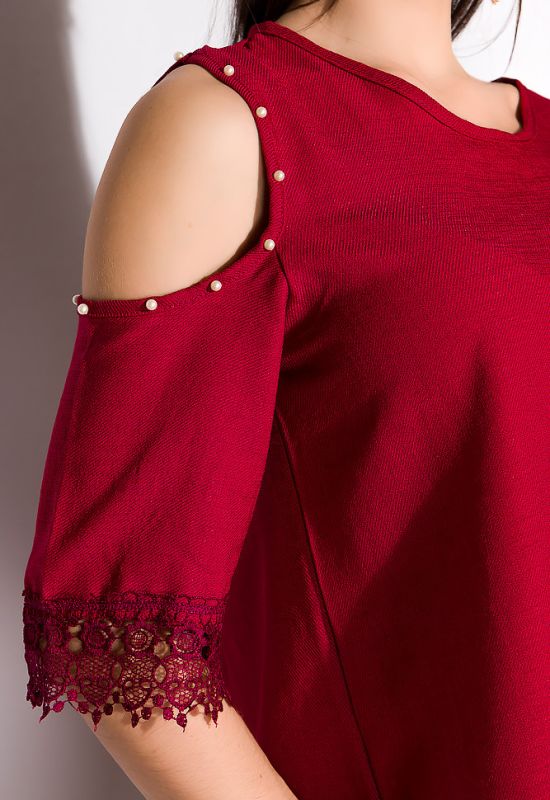 Блуза жіноча 147P001 (марсала)