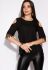 Блуза женская 147P001 (черный)