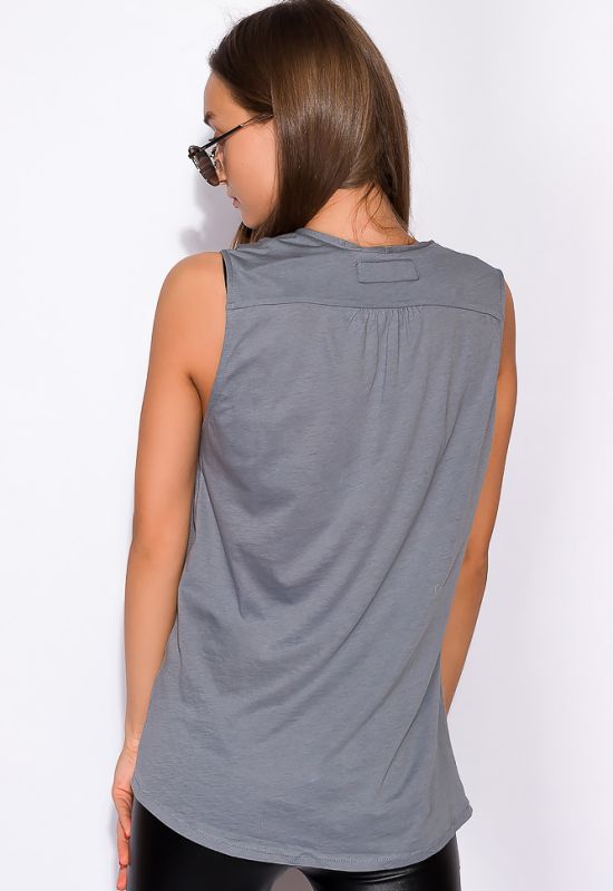 Блуза жіноча 516F480-2 (сірий)