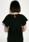 Блуза женская круглый вырез однотонная 19PL162-1 (черный)