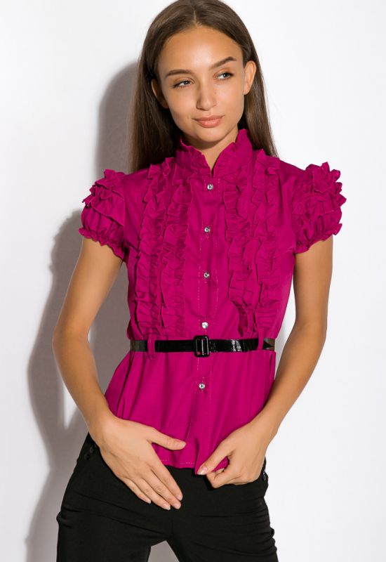 Блуза женская подросток 120P023 (фиолетовый)