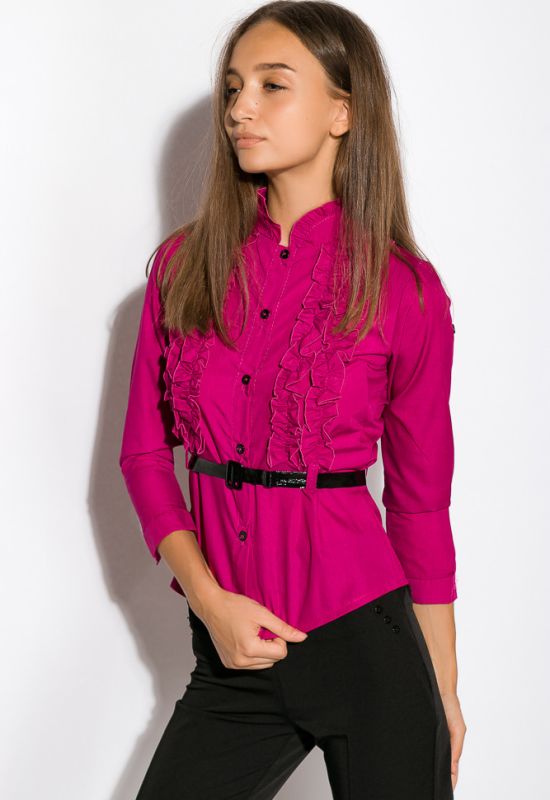 Блуза женская подросток 120P031 (фиолетовый)