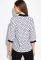 Блуза женская в горох 151PK1010 (белый/синий)