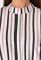 Блуза жіноча в смужку 148P1023 (білий/бузковий)