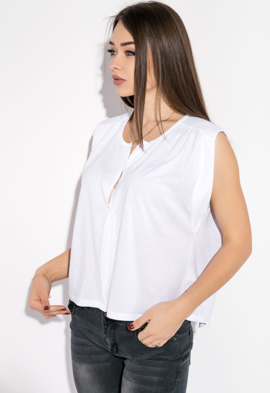 Блуза жіноча в стилі Casual 516F062 (білий)