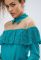 Блузка BK-7479-18 (бирюзовый)