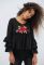 Блузка BK-7618-8 (чорний)