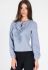 Блузка BK-7659-4 (сірий/блакитний)