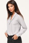 Блузка BK-7665-4 (серый)