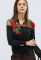 Блузка ВК-7615-8 (черный)