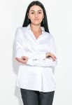 Блузка женская нежная к телу 64PD339-1 (белый)
