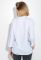 Блузка женская однотонная свободный покрой длинный рукав 72PD186-1 (белый)
