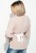 Блузка женская с бантом 64PD242 (бежевый)