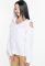 Блузка жіноча з відкритими плечима 72PD150 (білий)