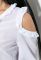 Блузка жіноча з відкритими плечима 72PD150 (білий)