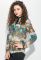 Блузка жіноча з ґудзиками в золоті 64PD228 (мікс кольорів)