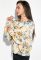 Блузка жіноча з квітковим принтом 64PD360 (жовтий)