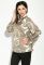 Блузка женская с узорами и длинным рукавом 81P1124 (кремовый)
