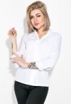 Блузка женская стильная 72PD188 (белый)