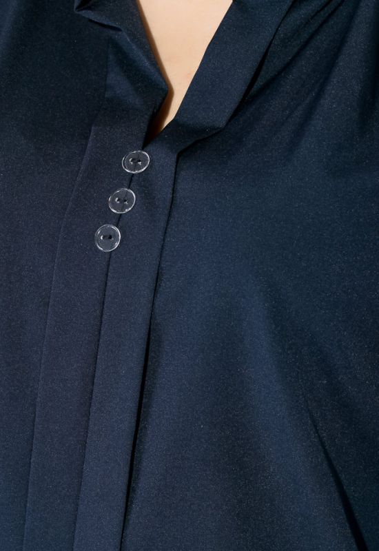 Блузка жіноча стильна 72PD188 (темно-синій)