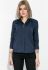 Блузка женская стильная 72PD188 (темно-синий)