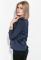 Блузка женская стильная 72PD188 (темно-синий)