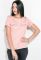 Блузон женский с имитацией карманов на груди 72PD158 (персиковый)