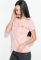 Блузон женский с имитацией карманов на груди 72PD158 (персиковый)