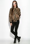 Бомбер женский 120PO5072 (леопардовый)