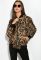 Бомбер женский 120PO5072 (леопардовый)