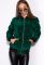 Бомбер женский 120POLD3007 (зеленый)