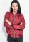 Бомбер жіночий 72PD191 (бордовий)