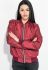 Бомбер женский 72PD191 (бордовый)