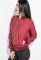 Бомбер жіночий 72PD191 (бордовий)