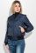 Бомбер женский на молнии 72PD197-1 (темно-синий)