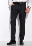 Брюки классические 148P100-3 однотонные (черный)