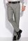 Штани класичні в клітину 120PNR437 (світло-сірий)