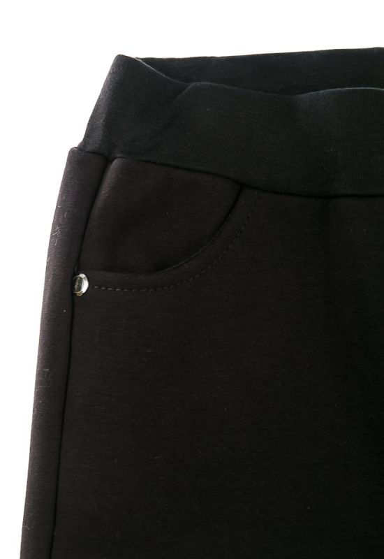 Штани на флісі 120PRA9507 junior (чорний)