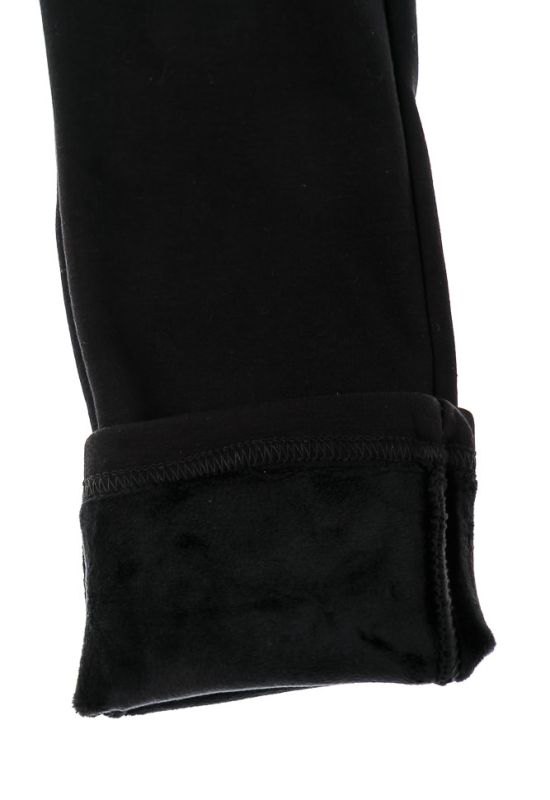 Штани на флісі 120PRA9511 junior (чорний)