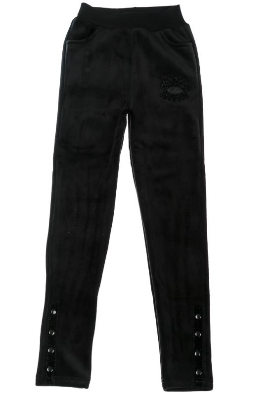 Штани на флісі 120PRA9807 junior (чорний)