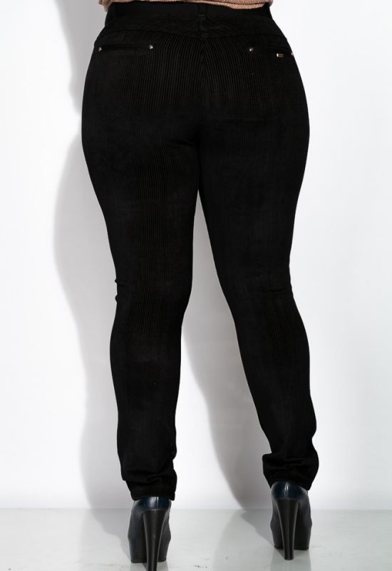 Штани жіночі 120POA973 (чорний/коричневий)