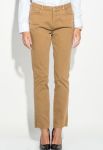 Брюки женские классические 503F001 (горчичный)