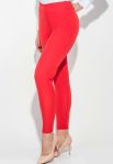 Брюки женские приталенные в насыщенном оттенке 70PD5013 (красный)