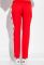 Штани жіночі з лампасами 64PD223-11 (червоний)